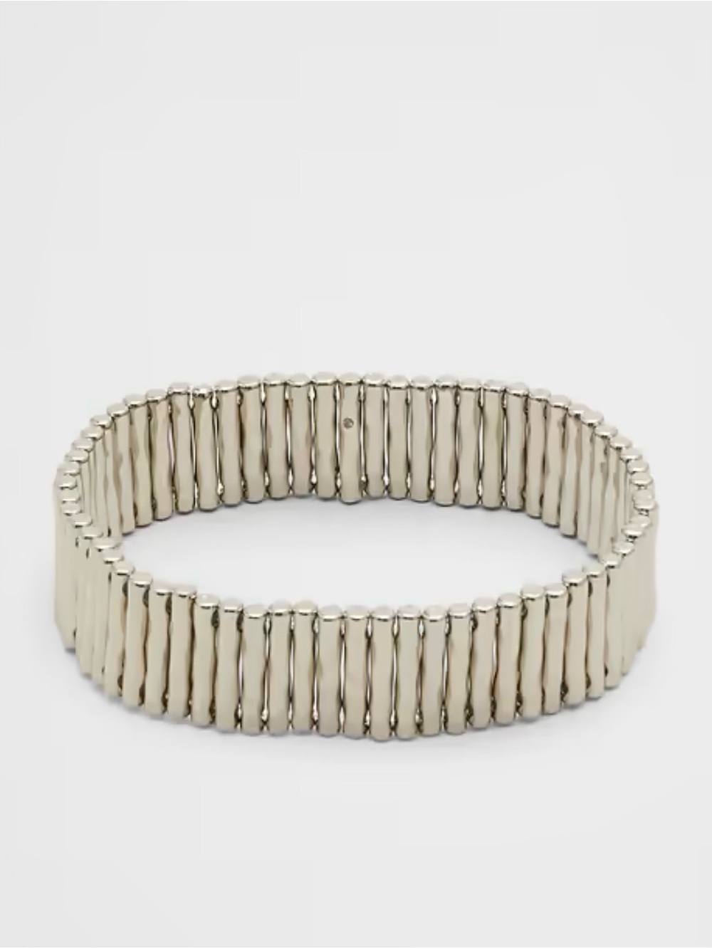 Banana Republic Factory Silver-Tone Stretch Bracelet